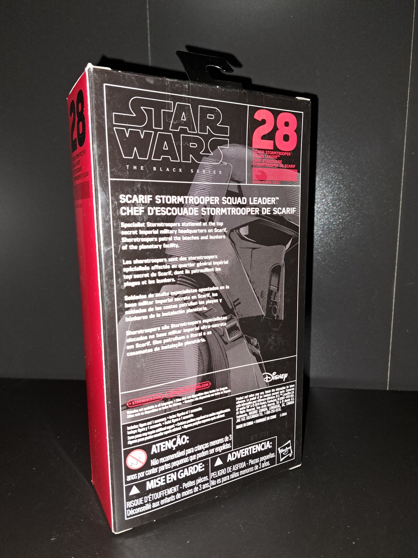 Hasbro Star Wars The Black Series Scarif Stormtrooper Squad Leader Action Figure