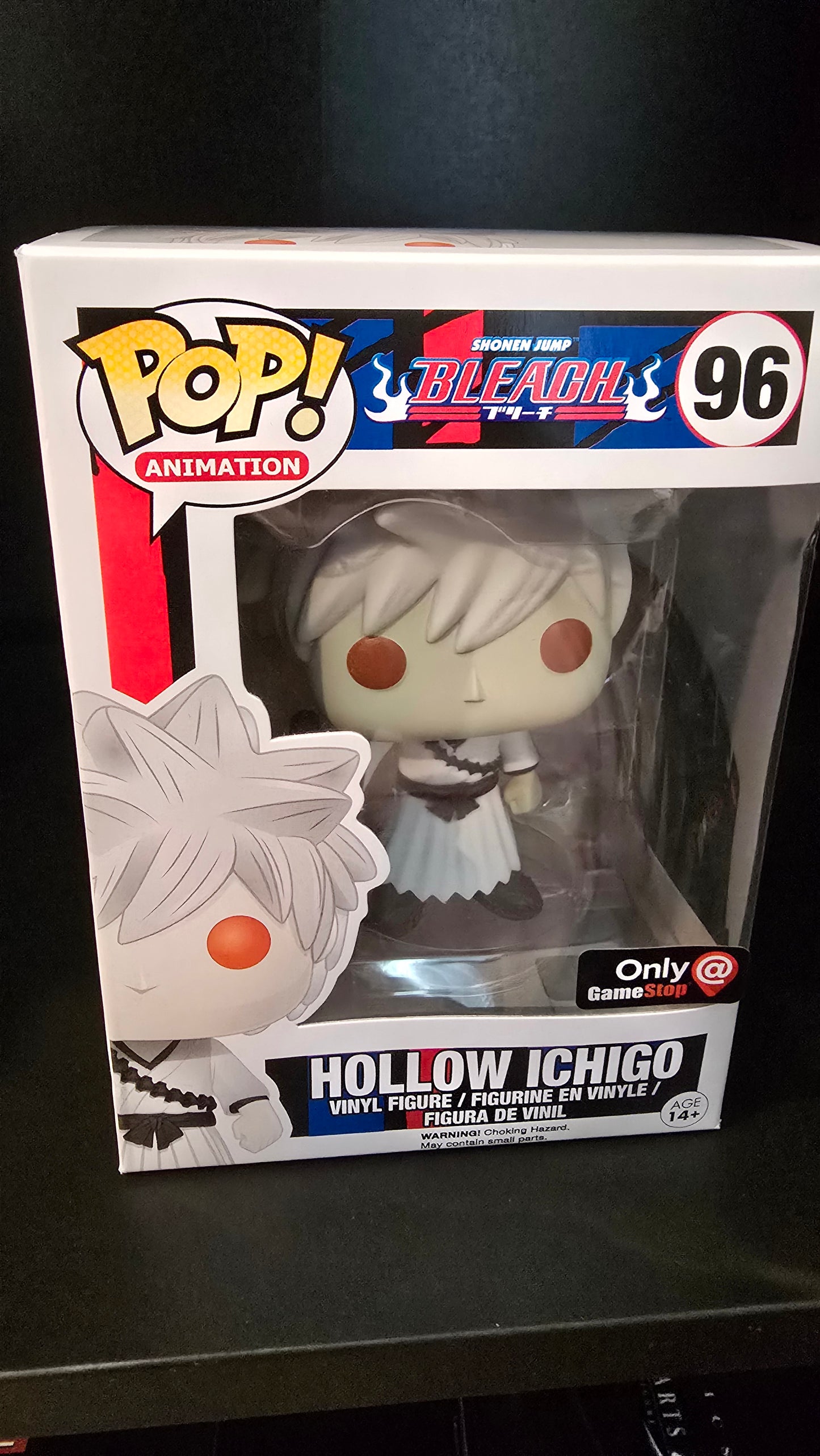 Funko Pop! Animation #96 Bleach Hollow Ichigo Vinyl Figure GameStop Exclusive