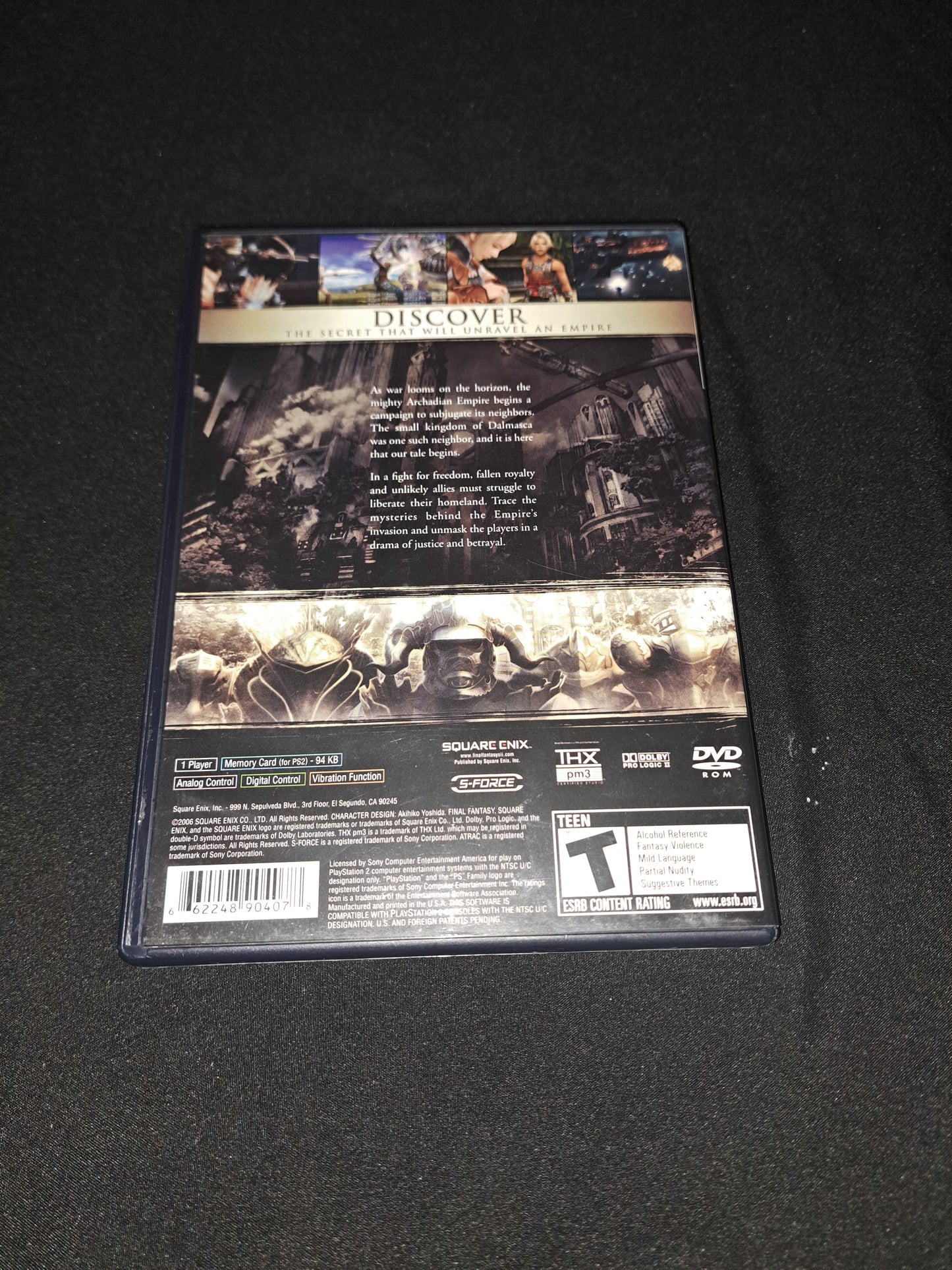 Final Fantasy XII (Sony PlayStation 2, PS2, 2006)