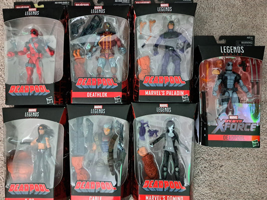 Marvel Legends BAF Sasquatch Complete Set- Build a Figure - new - set of 7