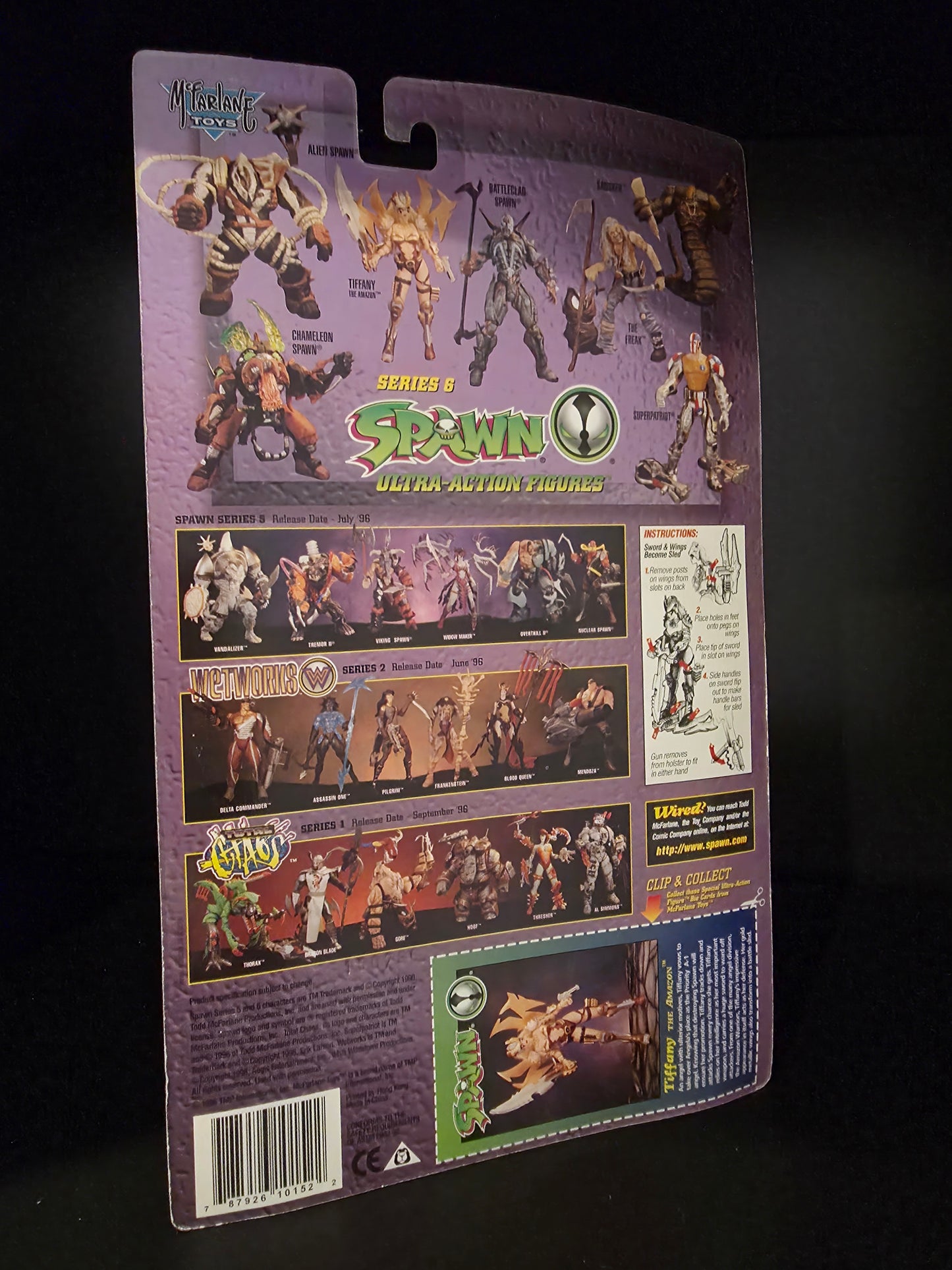 Todd McFarlane's Ultra Action Figures Spawn Tiffany The Amazon NIB