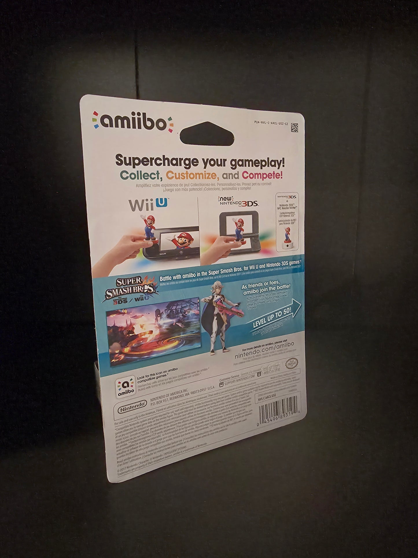 Nintendo Super Smash Bros. Corrin Amiibo Character Figure