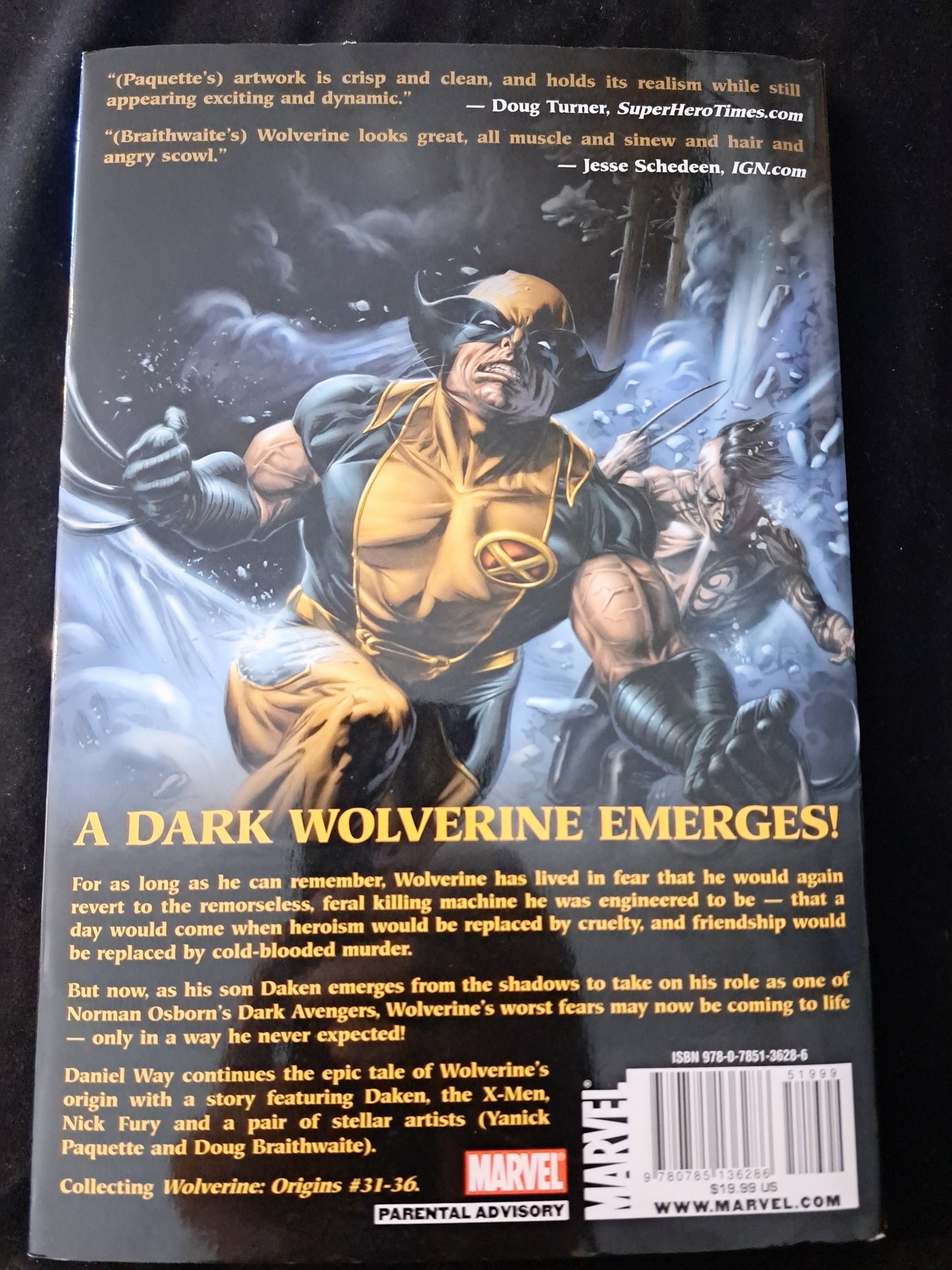 Wolverine - ORIGINS -Dark Reign - Hardcover - Graphic Novel