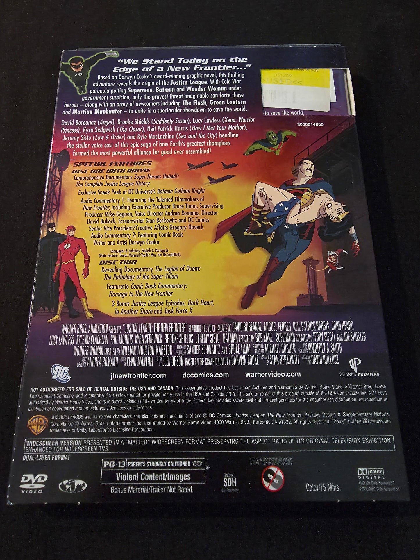 Justice League: the New Frontier (Two-Disc Special Edition) (DVD)