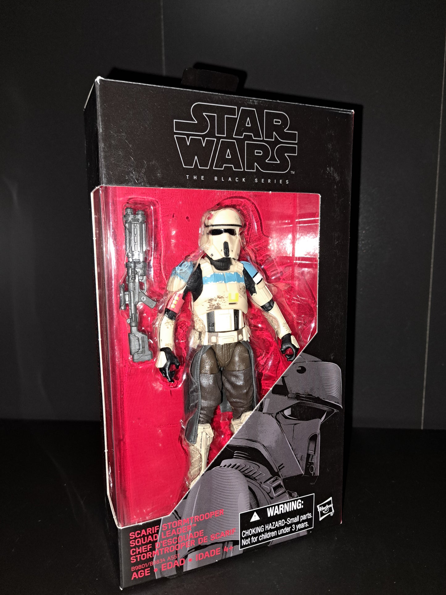 Hasbro Star Wars The Black Series Scarif Stormtrooper Squad Leader Action Figure