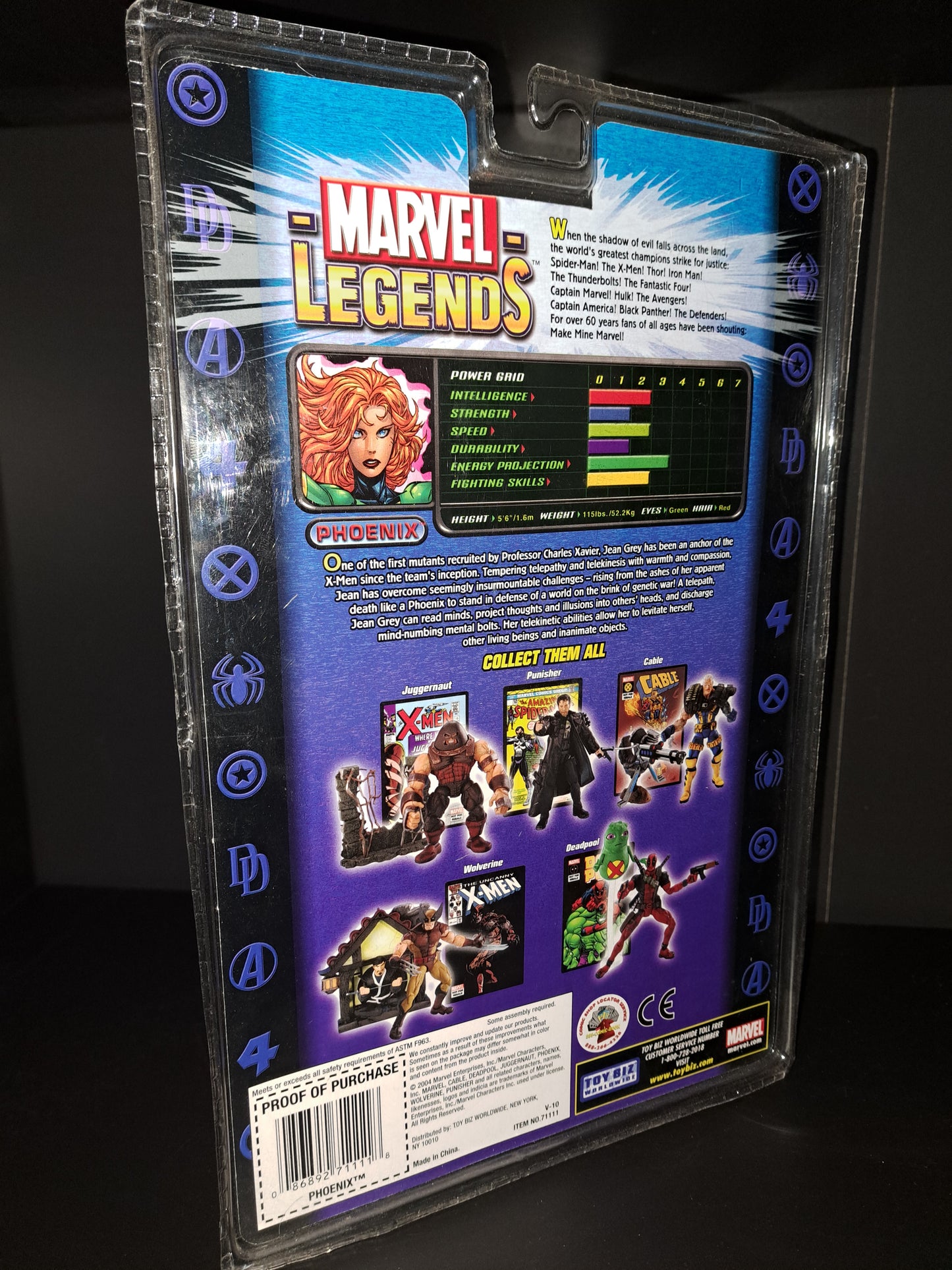 Marvel Legends Toy Biz Classic Phoenix Series 6 Action Figure Sealed