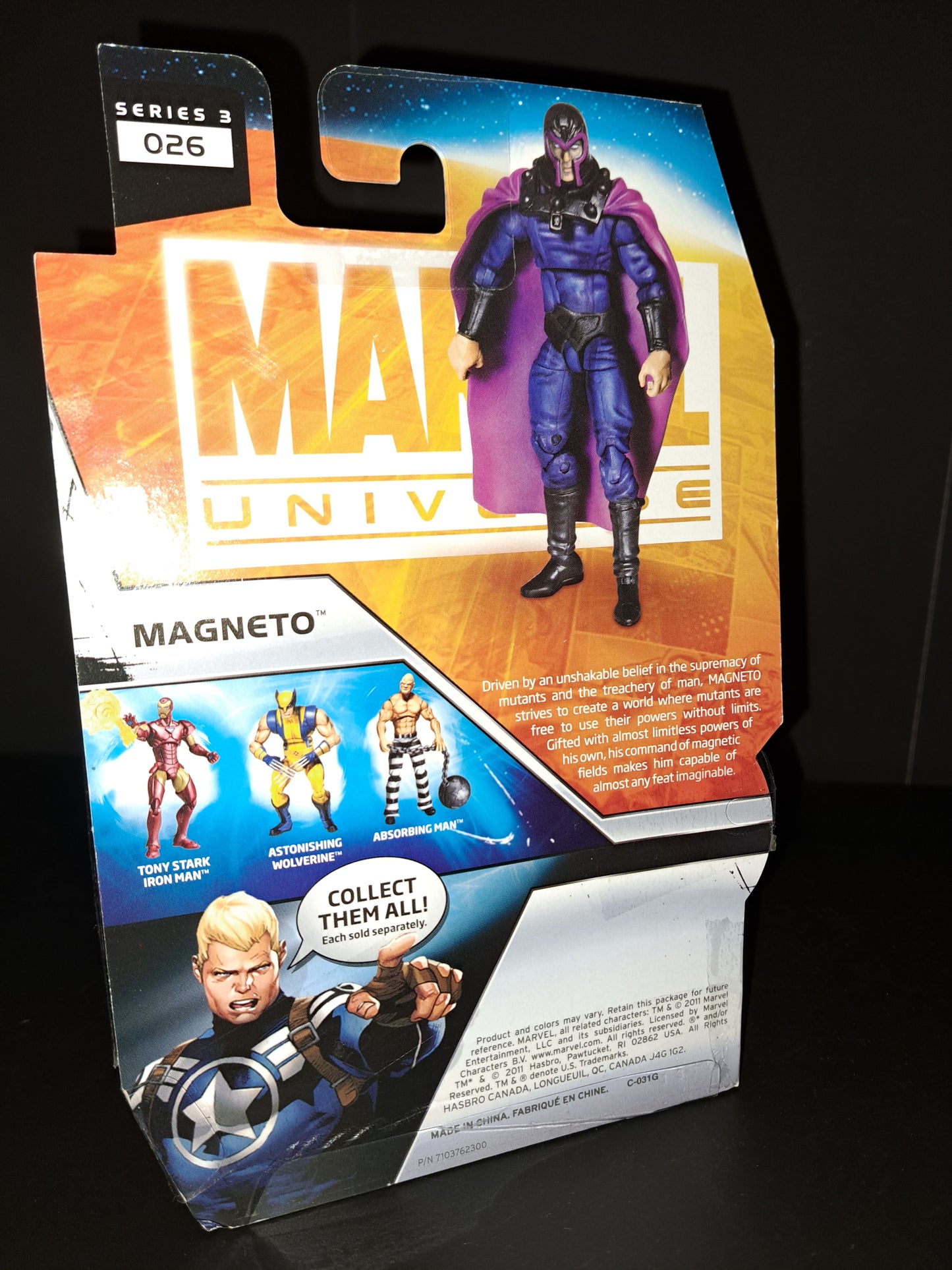 Marvel Universe - Magneto Series 3 #026 3.75" Action Figure (Sealed)