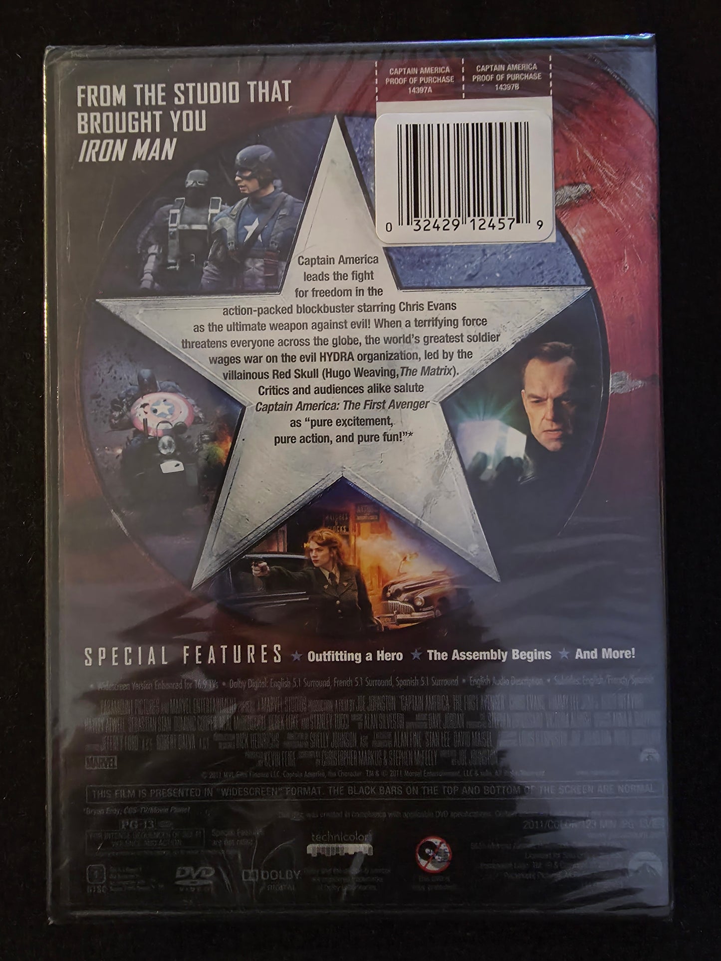 Captain America-The First Avenger (DVD, 2011)