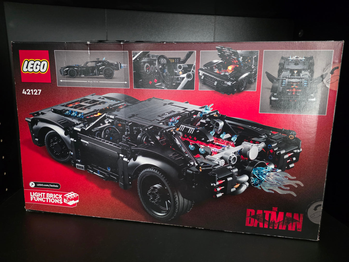 Brand New Sealed LEGO TECHNIC 42127 The Batman Batmobile Retired