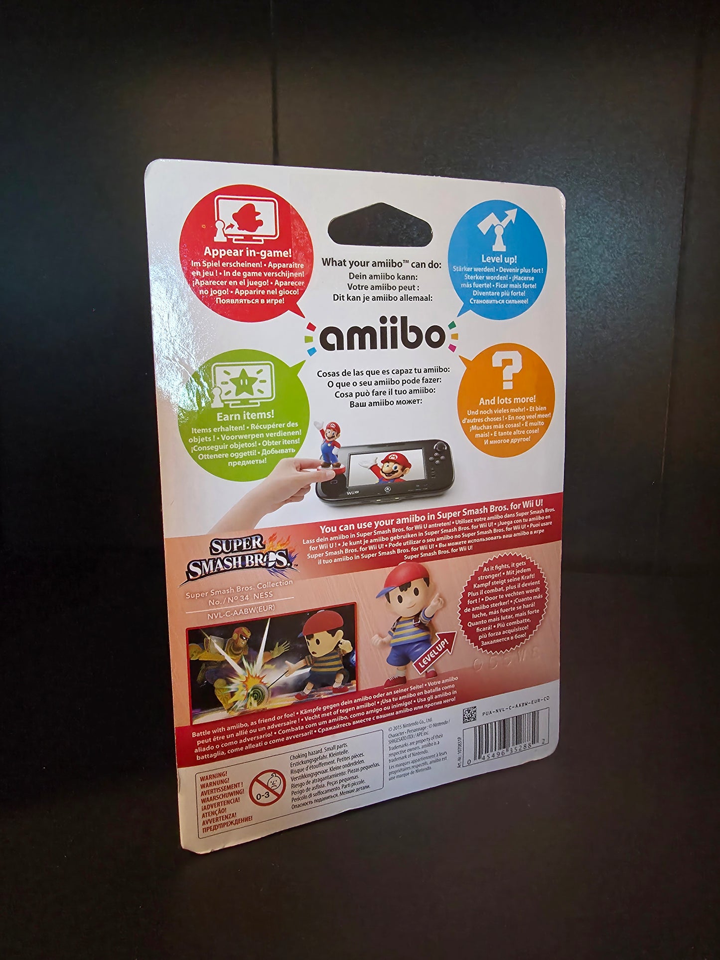 Nintendo Amiibo Ness Super Smash Bros. (US) NEW + SEALED