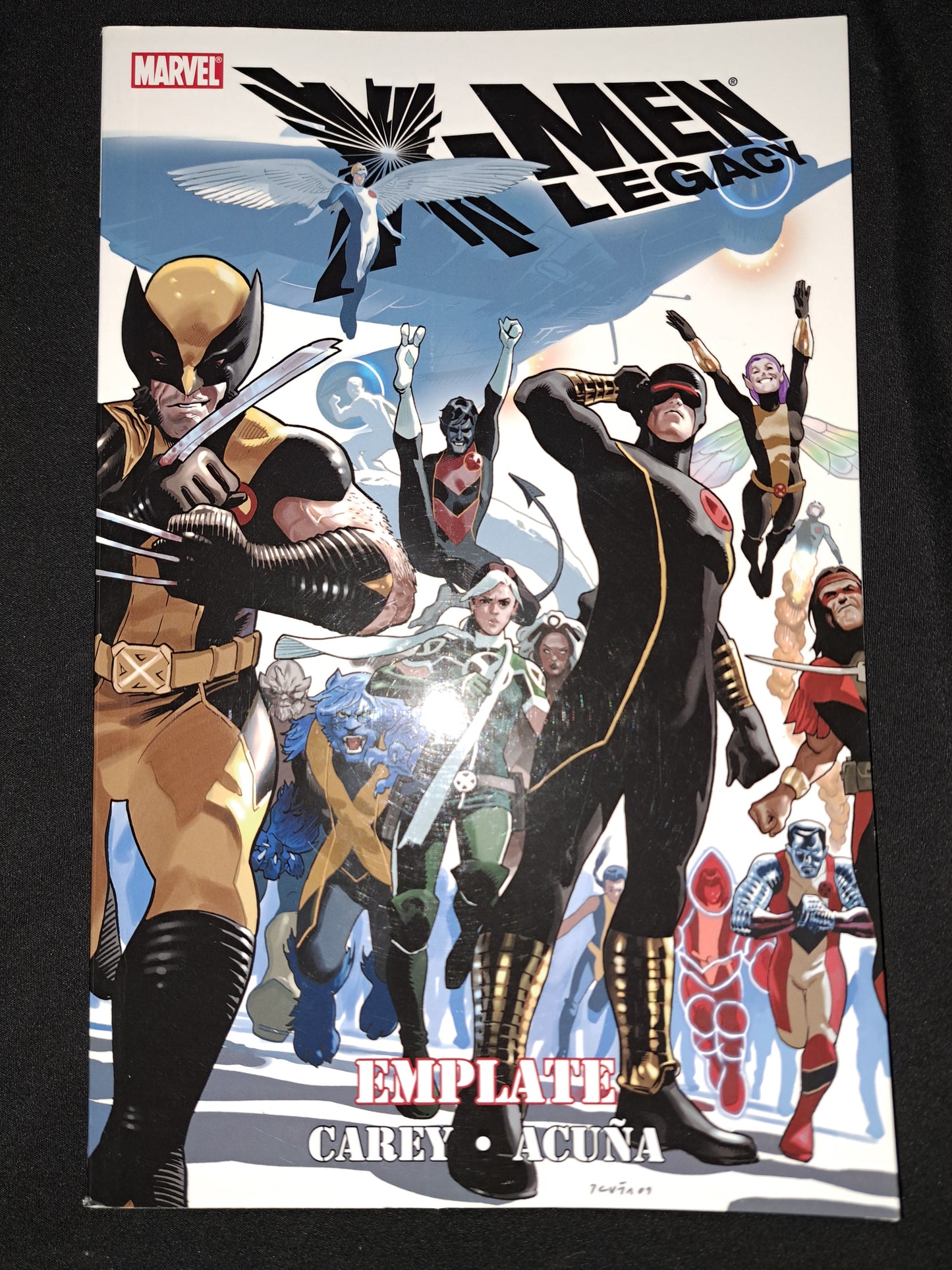 X-Men Legacy: Emplate Marvel Comics Softcover TPB Graphic Novel
