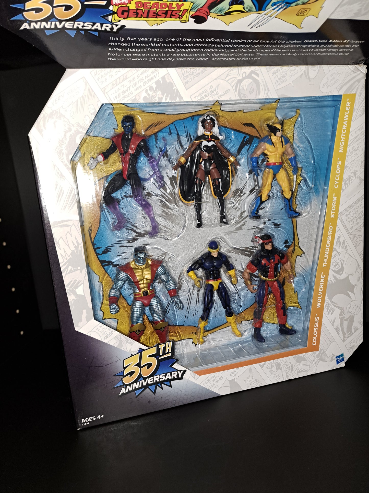 Marvel Universe 3.75” Giant Size X-Men 35th Anniversary Set - Variants