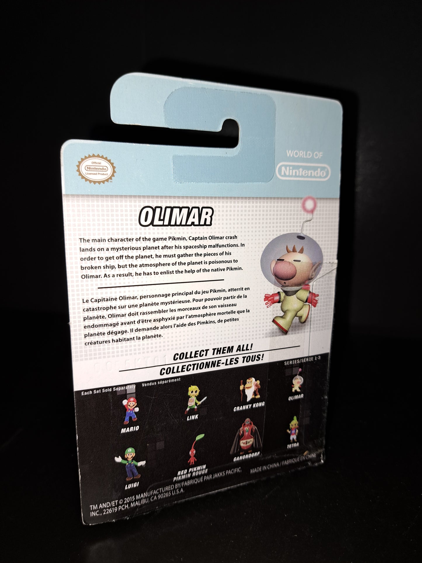 JAKKS Pacific World Of Nintendo Pikmin OLIMAR Action Figure 2016