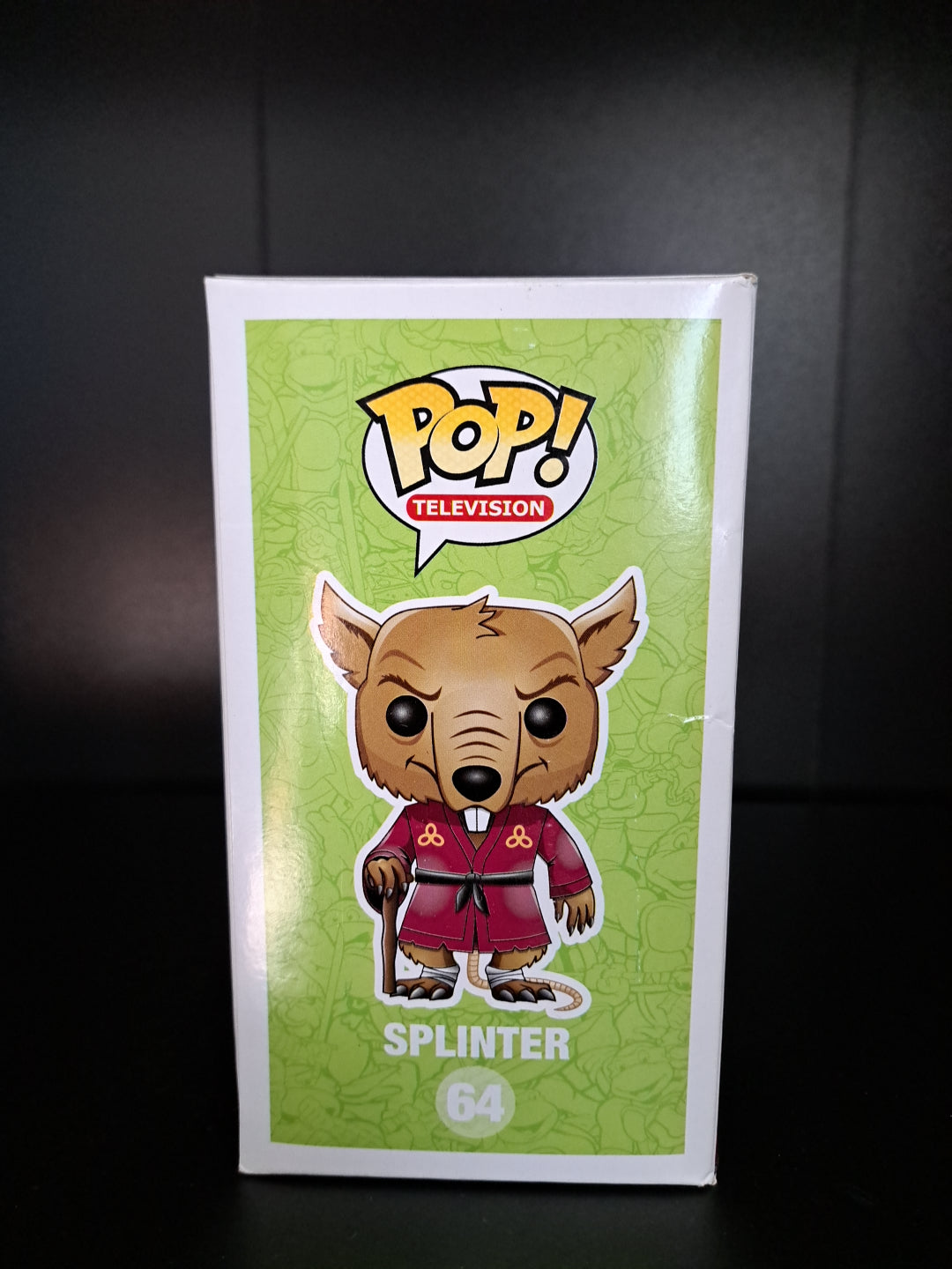 2013 Master Splinter Ninja turtle Funko Pop (vaulted and rare).