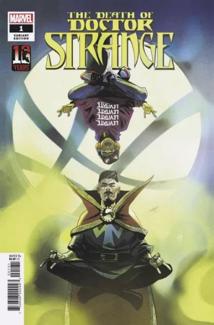 Death of Doctor Strange #1 Variant Mike Del Mundo Miles Morales Spider-Man 10th Anniversary Cover
