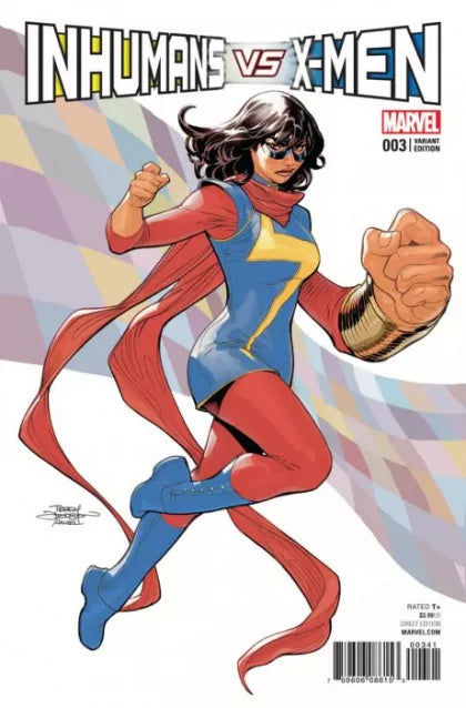 Inhumans vs. X-Men #3D Variant Terry Dodson Inhumans Cover