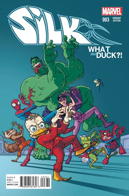 Silk, Vol. 1 #3C Nick Pitarra What the Duck?! Cover