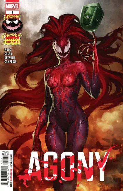 Extreme Carnage: Agony Skan Cover