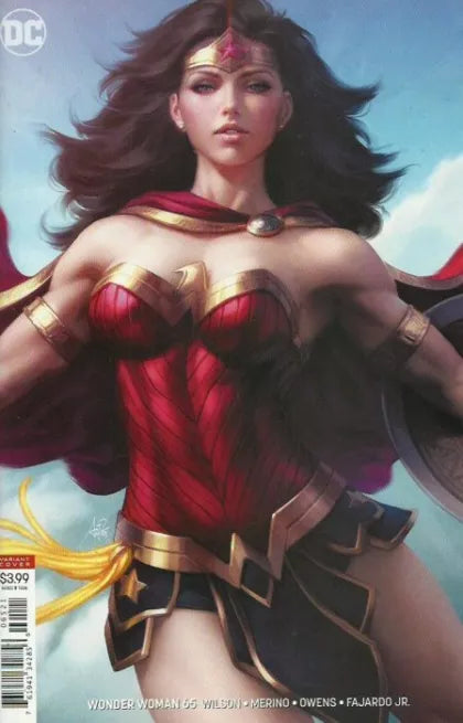 Wonder Woman, Vol. 5 #65B Variant Stanley Artgerm Lau Cover