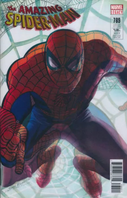 The Amazing Spider-Man, Vol. 4 #789B Variant Alex Ross Lenticular Homage Cover
