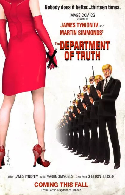 The Department of Truth #13F Octopussy Homage Variant