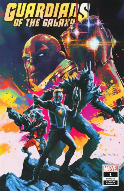 Guardians of the Galaxy, Vol. 5 #1U The Comic Mint Exclusive Aleksi Briclo Variant