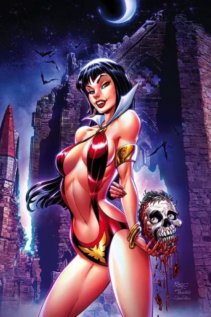 Vampirella, Vol. 6 #17 John Royle Virgin Castle Variant LTD 500 with COA