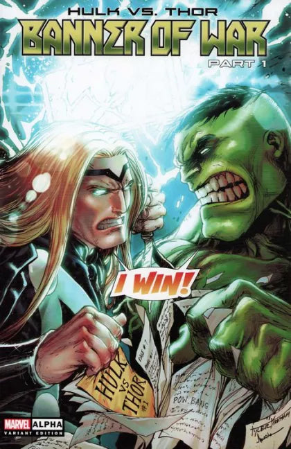 Hulk vs. Thor: Banner of War Alpha #1I