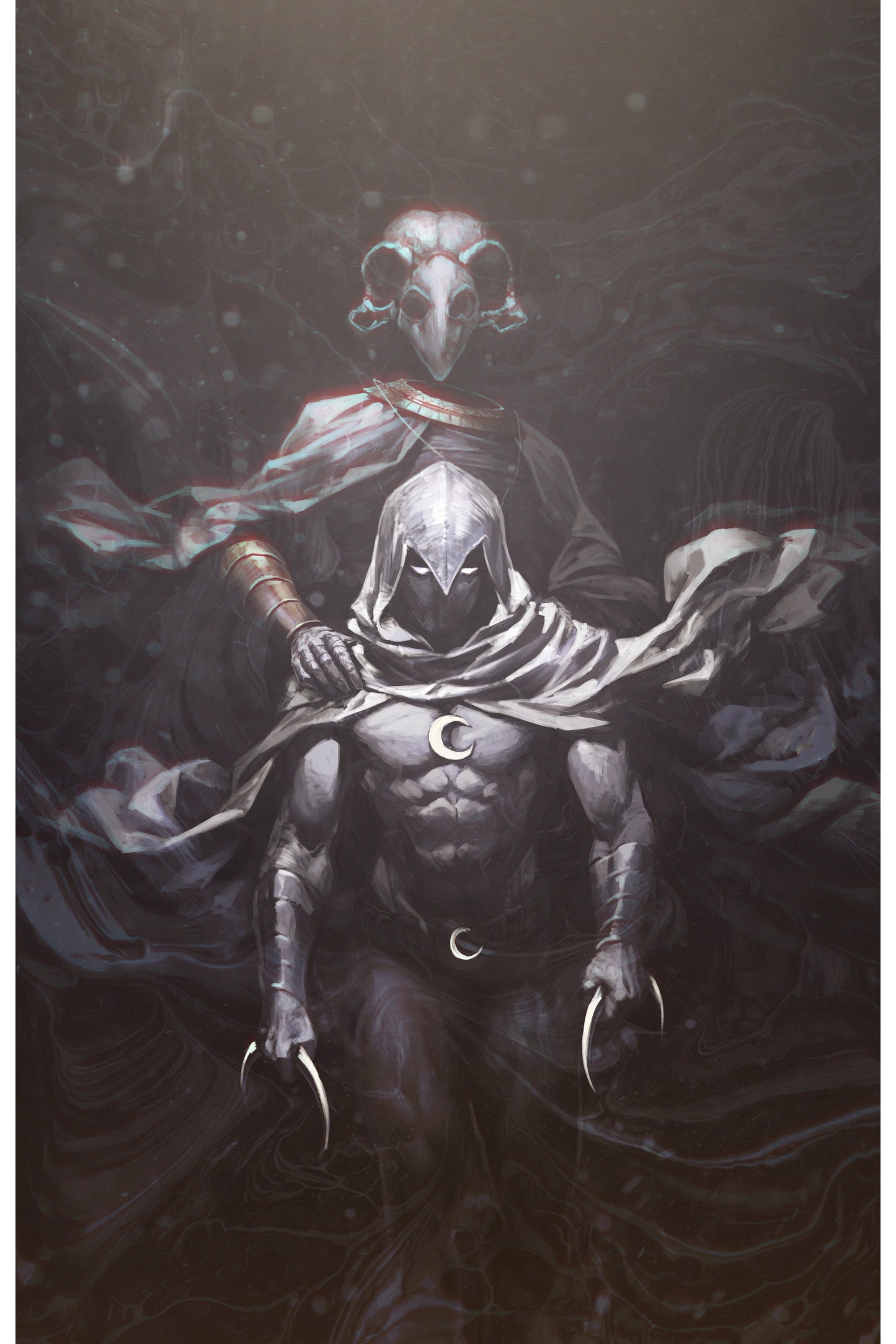 Moon Knight: Black White & Blood #1 | Skan Virgin