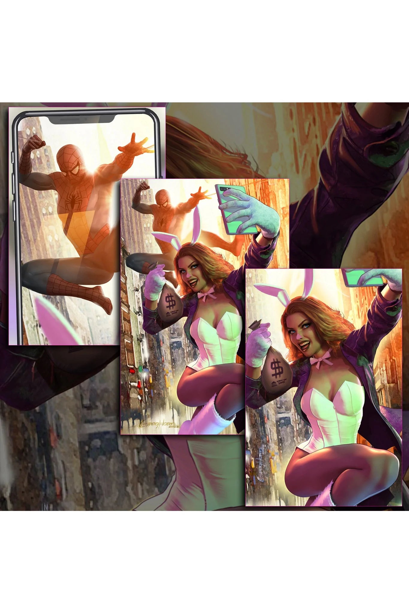 The Amazing Spider-Man #1 | by Greg Horn | 3 Book Set