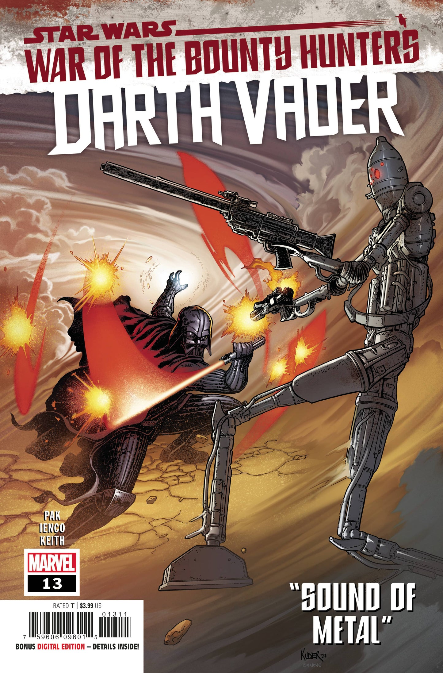 Star Wars War of the Bounty Hunters Darth Vader #13