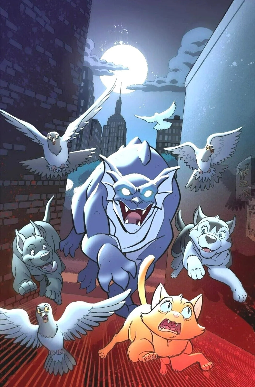 Gargoyles #1 Ratios