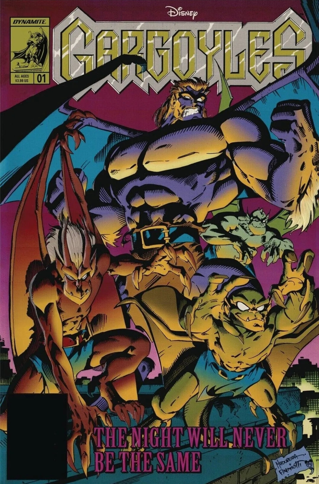 Gargoyles #1 Ratios