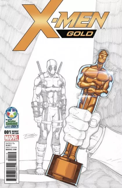X-Men: Gold, Vol. 2 #1I Variant Ron Lim Retailer Summit 2017 Cover