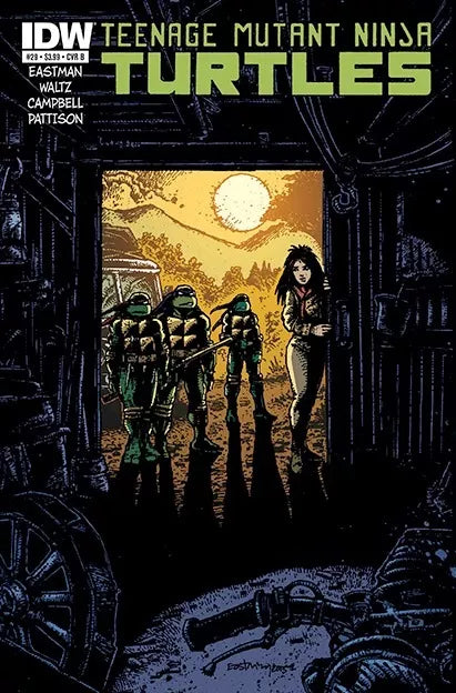 Teenage Mutant Ninja Turtles, Vol. 5 #29B Kevin Eastman Cover