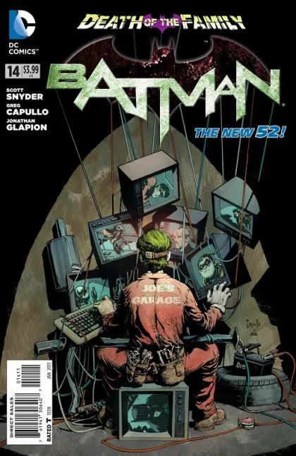 Batman, Vol. 2 #14A Greg Capullo Regular Cover