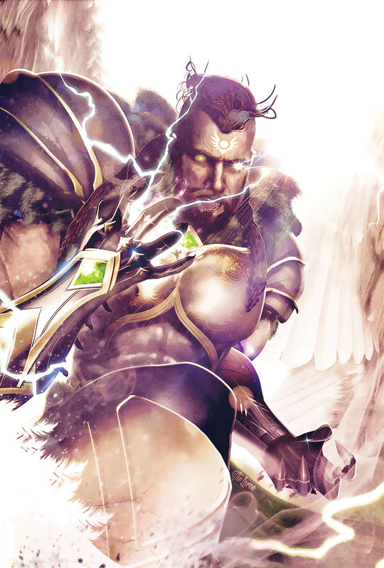 KNIGHTS OF THE GOLDEN SUN #8 HAL LAREN Exclusive Virgin Variant Ltd 200 COA