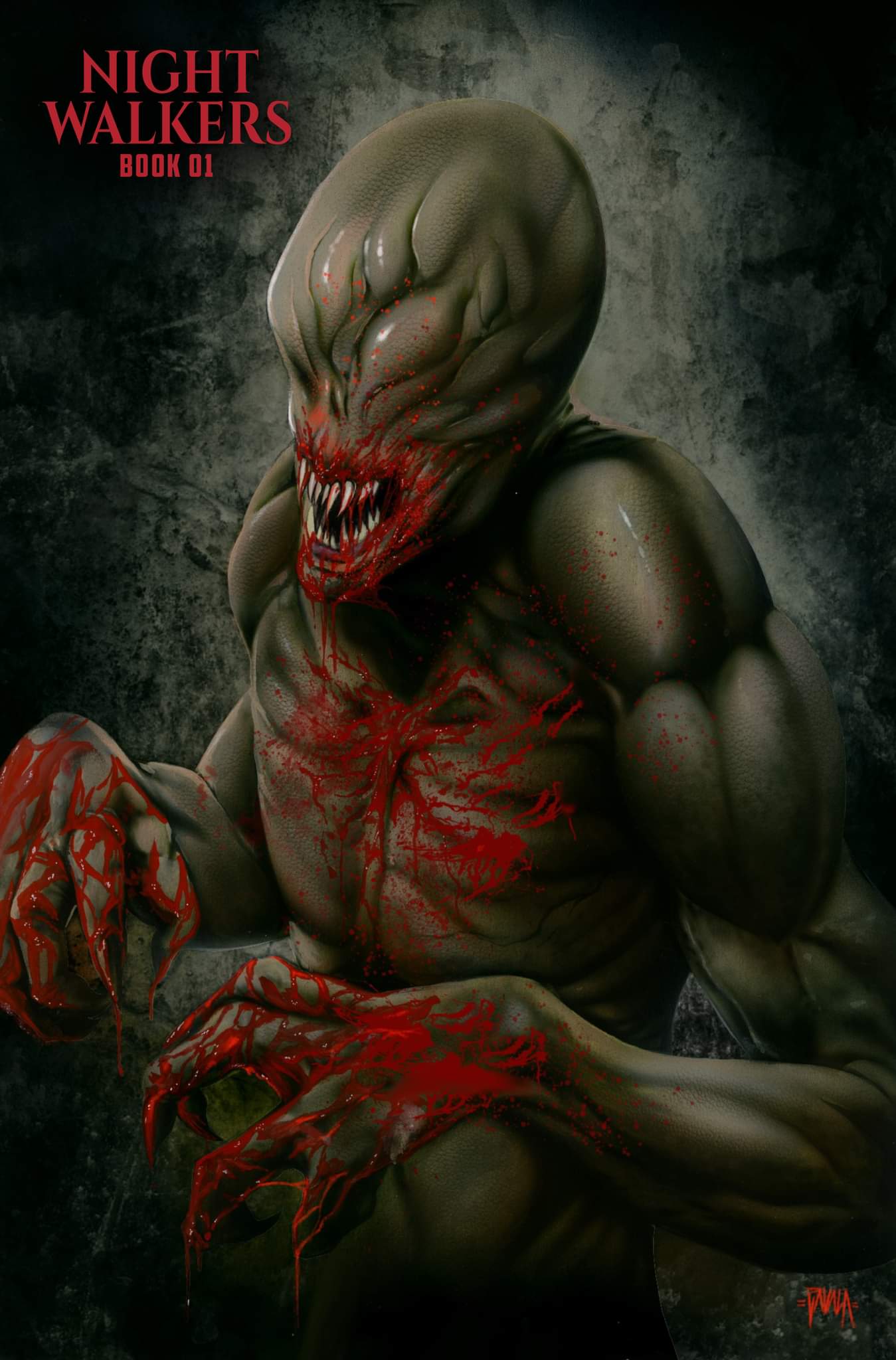 Night Walkers #1 Martin Zavala Cover