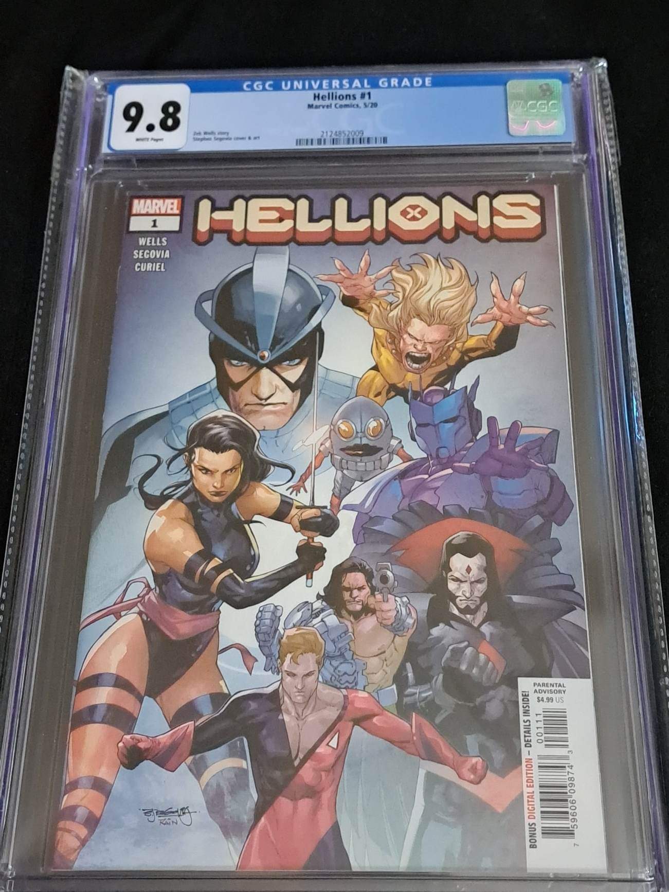 Hellions #1 CGC 9.8