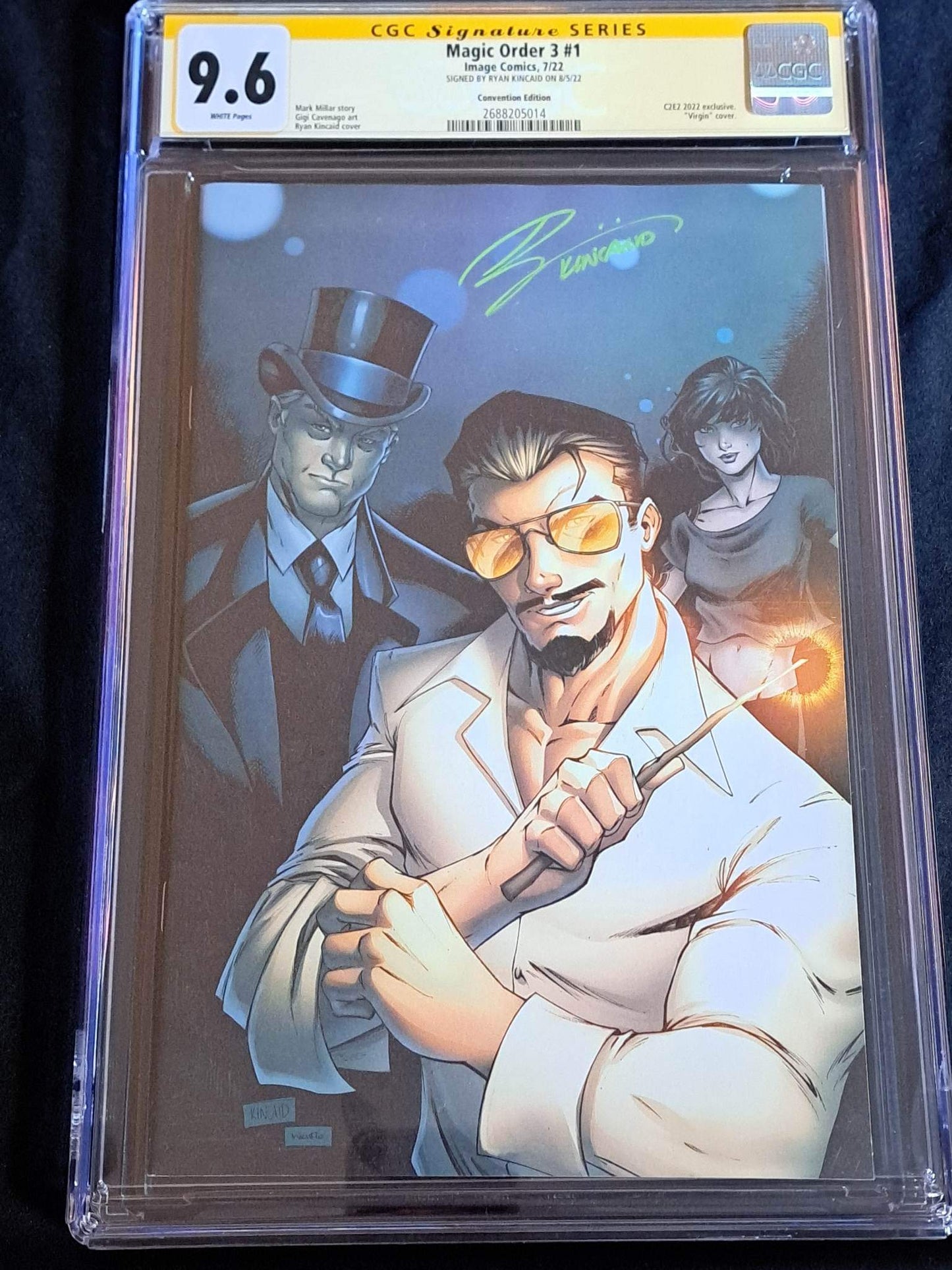 Magic Order 3 #1 Signed Ryan Kincaid Yellow Label 9.6
