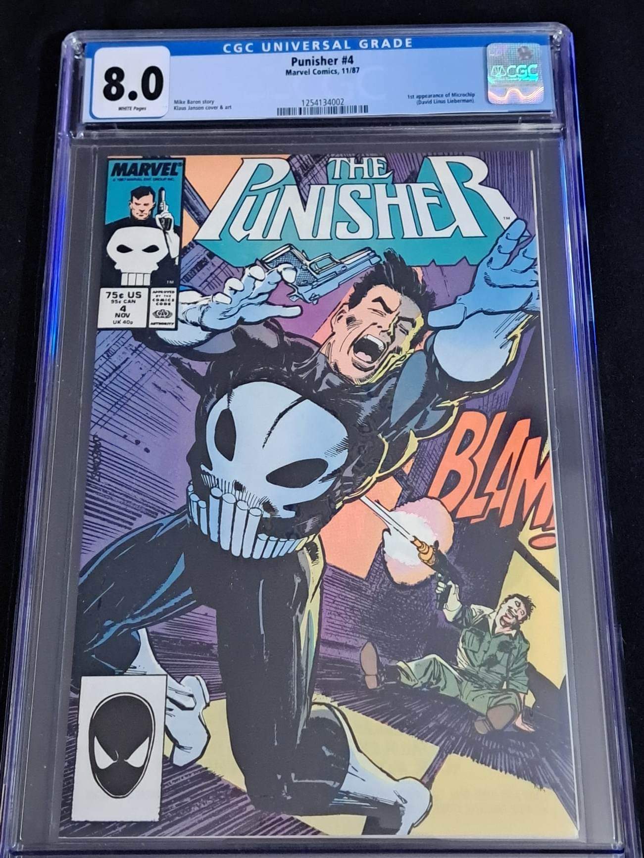 Punisher #4 CGC 8.0