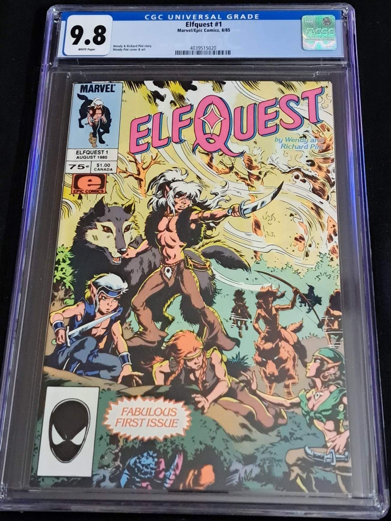 Elfquest #1 CGC 9.8