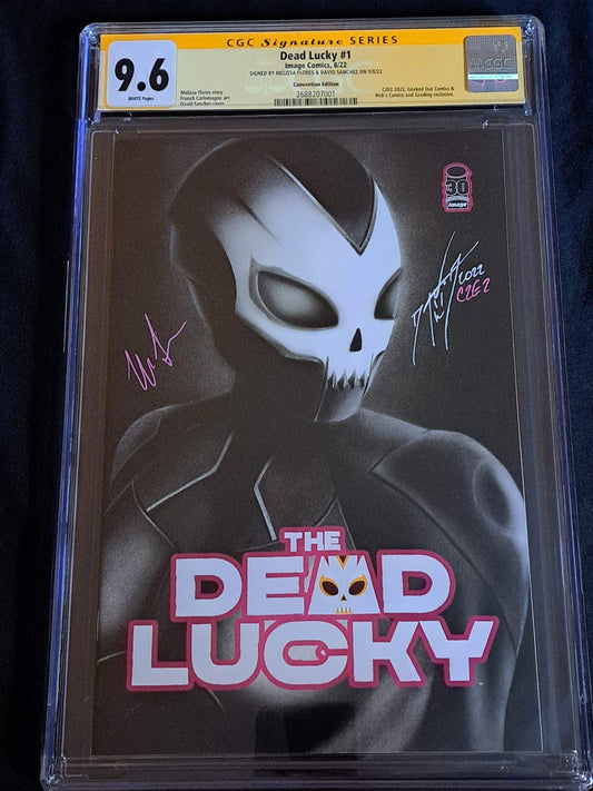Dead Lucky #1 Double Signed Yellow Label CGC 9.6