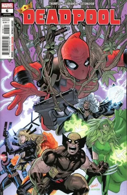 Deadpool, Vol. 7 #6 Greg Land Cover