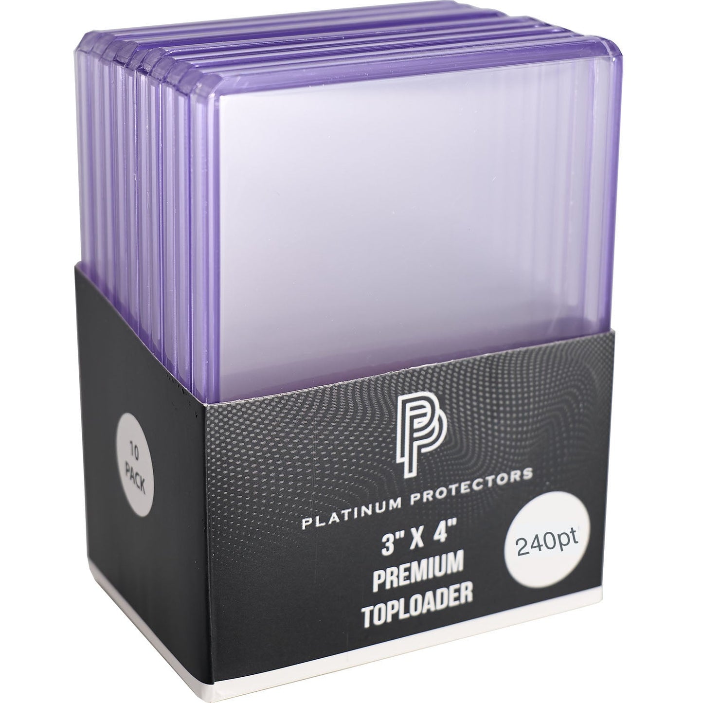Platinum Protectors Premium Toploaders for Trading Cards - 240 pt