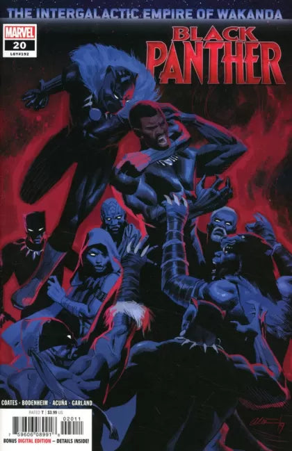 Black Panther, Vol. 7 #20 Daniel Acuna Cover