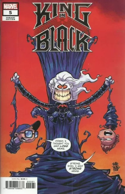 King in Black #5 Variant Skottie Young Cover