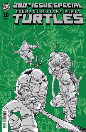 Teenage Mutant Ninja Turtle #20 Ratios