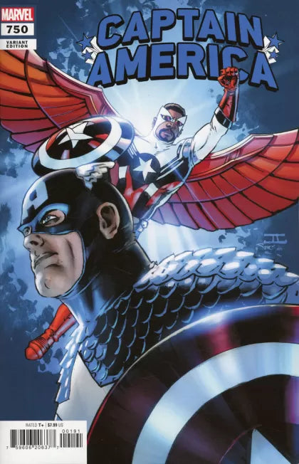 Captain America 750 (2023) #750 John Cassaday Blue Variant