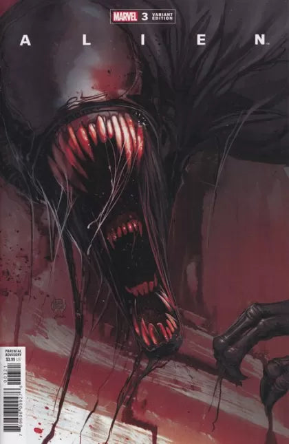 Alien (Marvel Comics) #3 Adam Kubert & Frank Martin Variant Cover